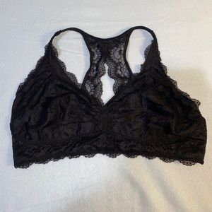 Felina black lace bra